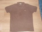 lacoste polo maat 5 M  bruin, Kleding | Heren, Verzenden, Zo goed als nieuw, Bruin