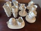 Koffie servies Queen’s garden, Huis en Inrichting, Gebruikt, Ophalen of Verzenden, Overige stijlen, Kop(pen) en/of Schotel(s)