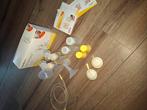 Medela Borstkolf Set + Extra Flesjes, Ophalen of Verzenden, Gebruikt, Borstkolf