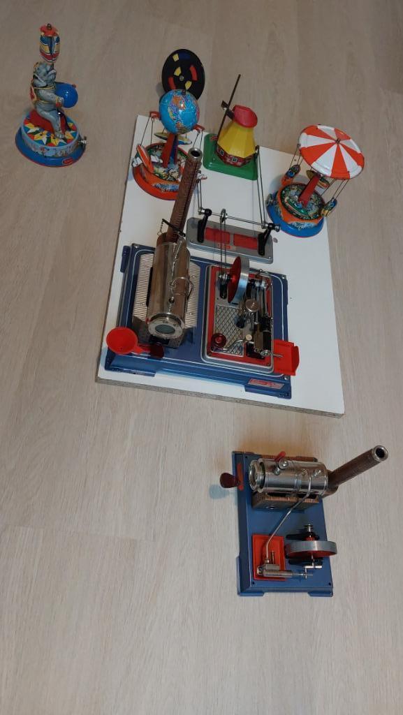 stoommachine Wilesco d16, Antiek en Kunst, Antiek | Speelgoed, Ophalen