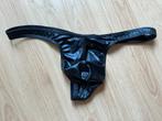 String lederlook maat XL, nieuw gay / hetero, Kleding | Heren, Ophalen of Verzenden, Zwart, Slip