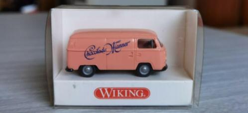 Wiking VW volkswagen T2 Kasten Chocolade Manner roze, Hobby en Vrije tijd, Modelauto's | 1:87, Nieuw, Auto, Wiking, Ophalen of Verzenden