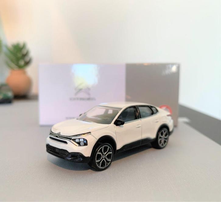 Norev Citroën ë-C4 X 2023 1:64, Hobby en Vrije tijd, Modelauto's | Overige schalen, Nieuw, Auto, Ophalen of Verzenden