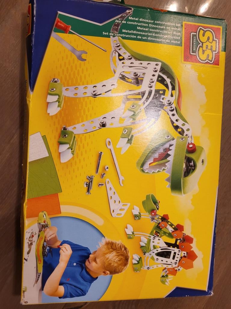 Ses dino constructions, Ophalen of Verzenden, Bouwen