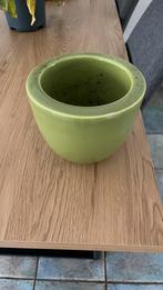 Groene binnenpot, Tuin en Terras, Bloempotten, Ophalen, Gebruikt, Rond, Binnen
