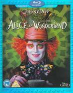 Blu-ray: Alice In Wonderland (Tim Burton, Johnny Depp), Ophalen of Verzenden, Zo goed als nieuw, Avontuur