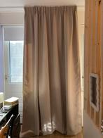 Nieuwe gordijnen beige verduisterend, Ophalen, Nieuw, Beige, 200 cm of meer