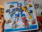 Car Robots 6in1 Bouwset - 482 stuks, Kinderen en Baby's, Speelgoed | Bouwstenen, Ophalen of Verzenden, Nieuw, Overige merken
