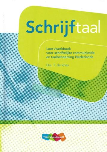 Schrijftaal Nederlands. beschikbaar voor biedingen