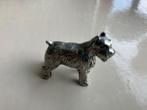 beeldje van schnauzerhondje - verzilverd, Ophalen, Zo goed als nieuw, Dier