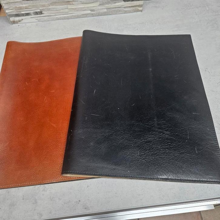 Dick Mol Lederen Overslag Mappen, Antiek en Kunst, Antiek | Kantoor en Zakelijk, Ophalen of Verzenden