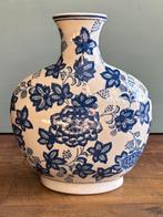 Blauw witte vaas, Ophalen, Blauw, Aardewerk of Porselein, Zo goed als nieuw