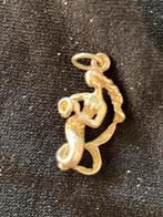 Zilveren bedel kettinghanger zeemeermin bedelarmband, Ophalen of Verzenden, Zilver
