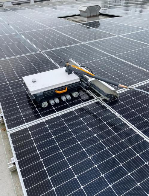Zonnepanelen robot te huur. Schoonmaken in een handomdraai!, Doe-het-zelf en Verbouw, Zonnepanelen en Toebehoren, Nieuw, Paneel