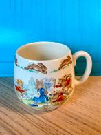 Vintage Kinderbeker met Konijnen BunnyKins, Huis en Inrichting, Keuken | Servies, Gebruikt, Ophalen of Verzenden, Overige stijlen