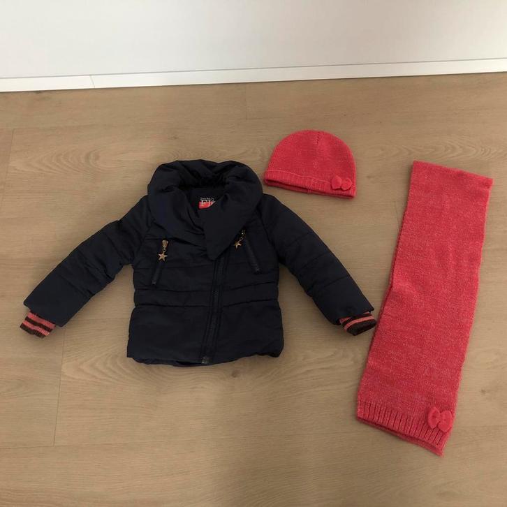 Mooie winterjas Like Flo draagmaat 92, Kinderen en Baby's, Kinderkleding | Maat 92, Gebruikt, Meisje, Jas, Ophalen of Verzenden