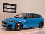 Ford focus ST Edition - 2024 Azure Blue - 1:18 Ottomobile, Hobby en Vrije tijd, Modelauto's | 1:18, OttOMobile, Auto, Nieuw, Ophalen of Verzenden
