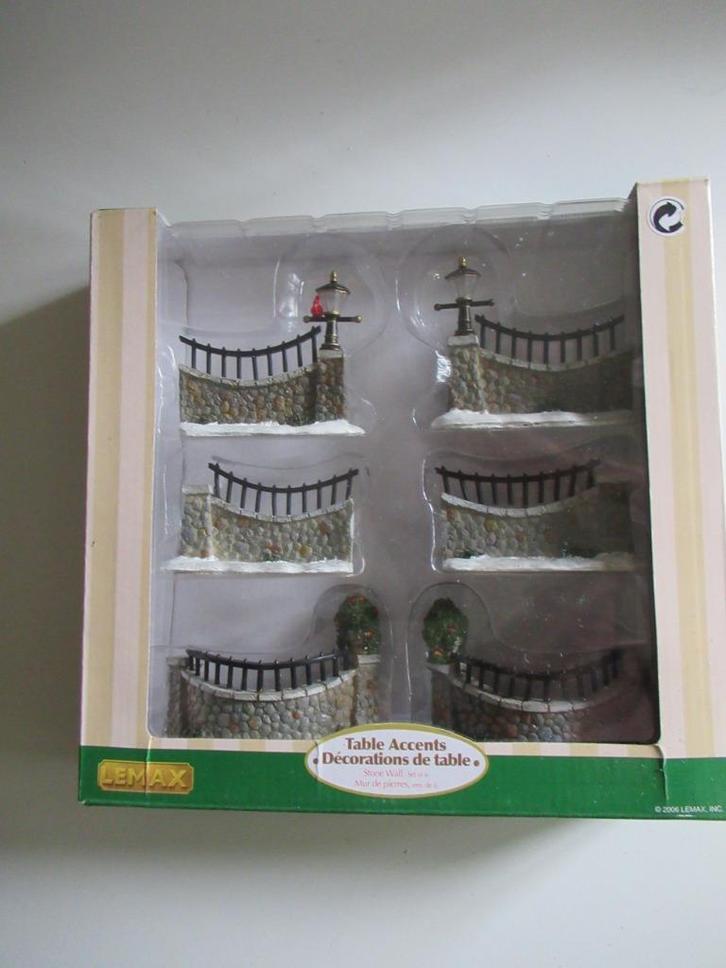 Lemax brug en Lemax hekjes, Diversen, Kerst, Zo goed als nieuw, Ophalen