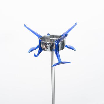8 Kartell Hanger Kapstok RVS Kobalt Blauw beschikbaar voor biedingen