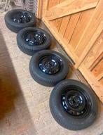 Vredestein 15 inch winterbanden met stalen velgen 5x112, Auto-onderdelen, Banden en Velgen, Gebruikt, 15 inch, Banden en Velgen