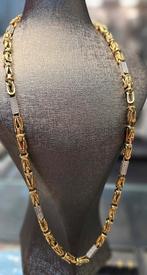 Prachtige Koningsketting 14k 585 met zirkonia steen 65cm lan, Sieraden, Tassen en Uiterlijk, Kettingen, Ophalen of Verzenden, Nieuw