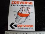 sticker converse logo kleding sponsor knau kampioenen, Verzenden, Zo goed als nieuw, Merk