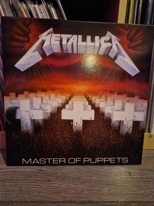 Metallica - Master of Puppets Vinyl LP thrash metal, Cd's en Dvd's, Vinyl | Hardrock en Metal, Nieuw in verpakking, Ophalen of Verzenden