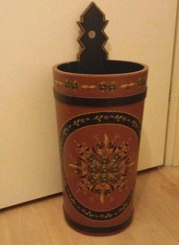 Hindelooper Paraplubak Handgeschilderd - Uniek! beschikbaar voor biedingen