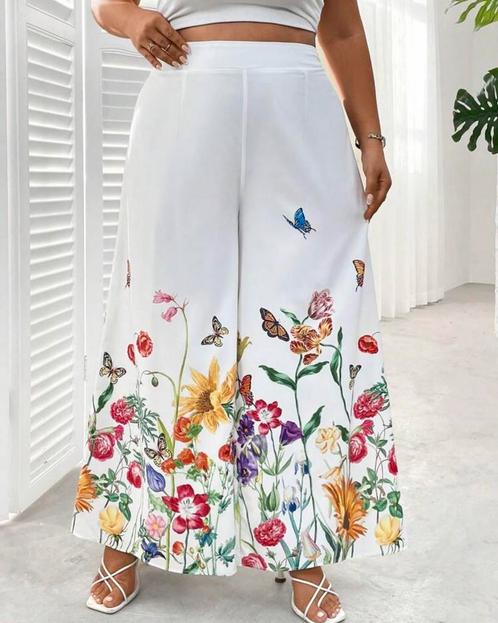 Broek Dieke Wit (44 tm 66) ** NIEUW **, Kleding | Dames, Grote Maten, Nieuw, Broek of Spijkerbroek, Wit, Verzenden