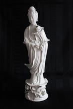 Antiek Blanc de Chine Guanyin monumentale beeld 1925-1940, Ophalen of Verzenden