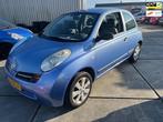 Nissan Micra 1.2 Visia apk gekeurd, Auto's, Stof, Gebruikt, 4 cilinders, Blauw