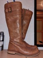 Leren laarzen, Kleding | Dames, Schoenen, Ophalen of Verzenden, Zo goed als nieuw, Zwart, Hoge laarzen