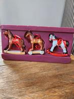 Villeroy & Boch Kerstboom Ornamenten hobbelpaardjes, Overige materialen, Ophalen of Verzenden, Zo goed als nieuw, Rood