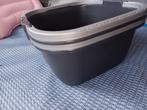 Afwasteil met hengsels 2x nieuw Bo-Camp 18 liter 39x39x22 cm, Ophalen of Verzenden, Nieuw