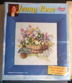 lanarte jenny rose - bloemen ton borduurpakket, Hobby en Vrije tijd, Verzenden, Nieuw, Borduurpakket