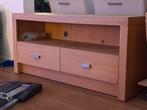 Massief Beuken TV Meubel, Huis en Inrichting, Kasten | Televisiemeubels, Ophalen, Gebruikt, 100 tot 150 cm, Minder dan 100 cm