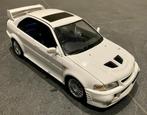 Mitsubishi Lancer Evo VI straatversie wit AUTOart 1:18, Ophalen of Verzenden, Gebruikt, Auto, Autoart
