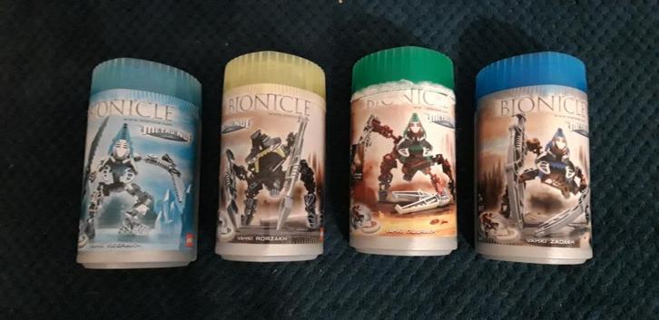 4 stuks Lego Bionicle, Kinderen en Baby's, Speelgoed | Duplo en Lego, Zo goed als nieuw, Lego, Complete set, Ophalen of Verzenden