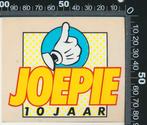 Sticker: Joepie - 10 Jaar, Verzamelen, Stickers, Verzenden, Zo goed als nieuw, Bedrijf of Vereniging