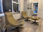 Design Draaistoelen met Voetenbankje - Nijhof, Ophalen, Twee, Overige kleuren, Nieuw