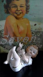 Mooi vintage porseleinen baby popje / beeldje, Ophalen of Verzenden, Zo goed als nieuw, Pop