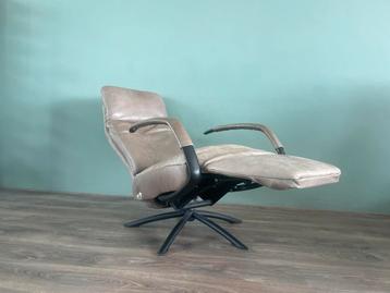 Nette grijze relax fauteuil / relaxstoel modern beschikbaar voor biedingen