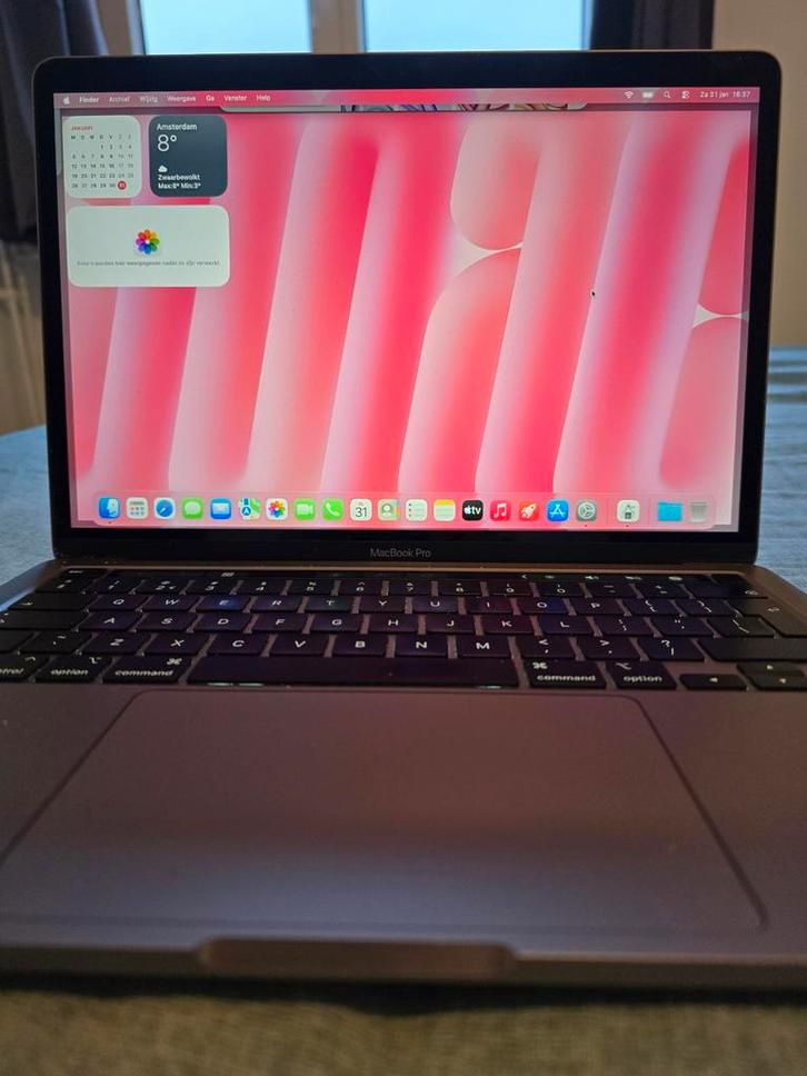 Macbook pro M1. 13inch. 8core 8GB 256GB, Computers en Software, Apple Macbooks, Gebruikt, MacBook Pro, 13 inch, 2 tot 3 Ghz, 256 GB