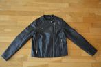 Zwarte bikersjas - stoere zwart jasje maat 164 CARS JEANS, Gebruikt, Meisje, Ophalen of Verzenden, Cars