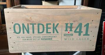 Heineken H41 Bierkrat Hout beschikbaar voor biedingen