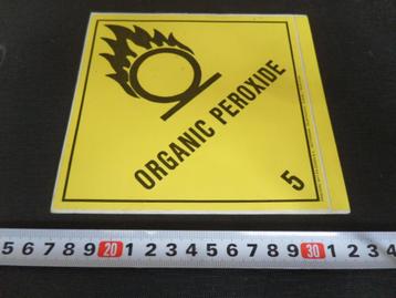 sticker ORGANIC PEROXIDE 5  beschikbaar voor biedingen