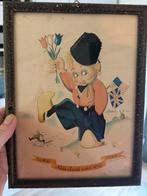 Orginele ingelijste bevrijdingsprent van Jan Lavies, Antiek en Kunst, Kunst | Litho's en Zeefdrukken, Ophalen of Verzenden