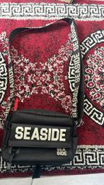 Seaside tas heren, Sieraden, Tassen en Uiterlijk, Tassen | Schoudertassen, Ophalen of Verzenden, Zo goed als nieuw, Zwart