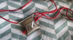 B. Kettinghanger, Toeareg zilver, 4,2x4,2x0,6cm, aan koord, Overige voorstellingen, Verzenden, Nieuw, Zilver