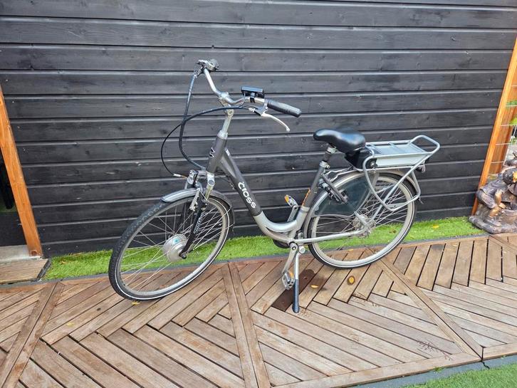 Cross G-Times City E-bike met nieuwe accu, Fietsen en Brommers, Elektrische fietsen, Gebruikt, Overige merken, Ophalen